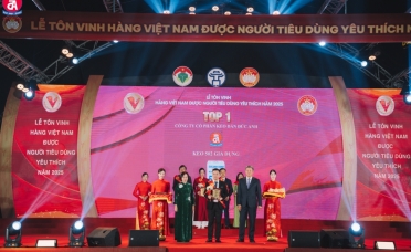 DUCANH BOND VINH DỰ NHẬN DANH HIỆU TOP 1 “HÀNG VIỆT NAM ĐƯỢC NGƯỜI TIÊU DÙNG YÊU THÍCH”  NĂM 2025